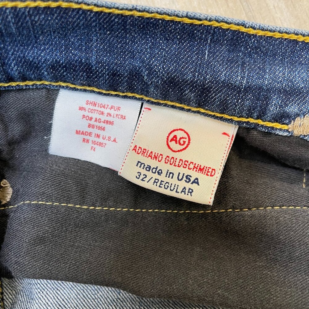 AG Adriano Goldschmied 'The Shorty' Distressed Jean Short 32 - Picture 9 of 11